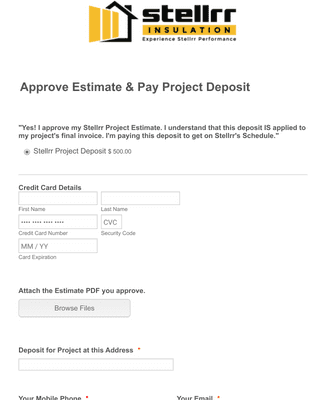 Project Approval Form Template Jotform