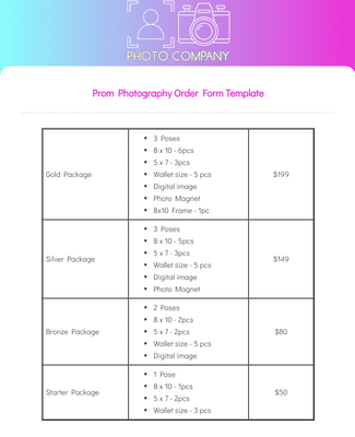 360 Photo Request Form Template | Jotform