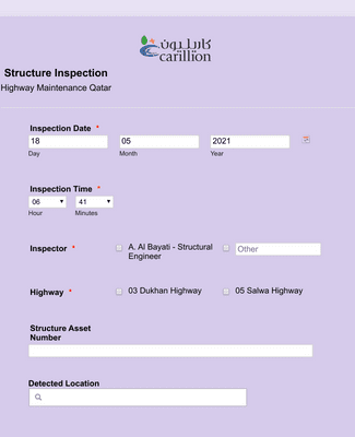 Bus Inspection Form Template | JotForm