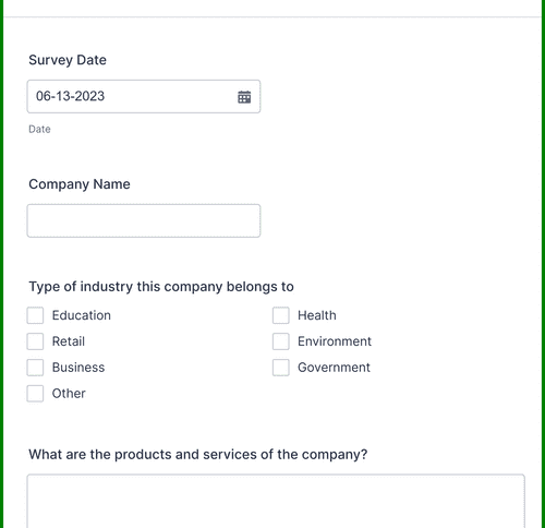 Quality Assurance Survey Form Template | Jotform