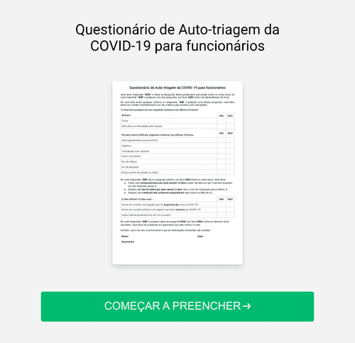 Form Templates: Questionário De Auto Triagem Da COVID 19 Para Funcionários