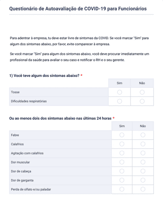 Tag é um questionário para ser respondido online! Aqui você encontra as 15  perguntas…