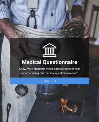 Form Templates: Questionário Médico da COVID 19 para Pré Agendamento