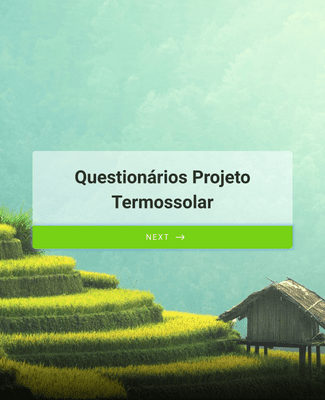 Form Templates: Questionário para Implementação de Projeto