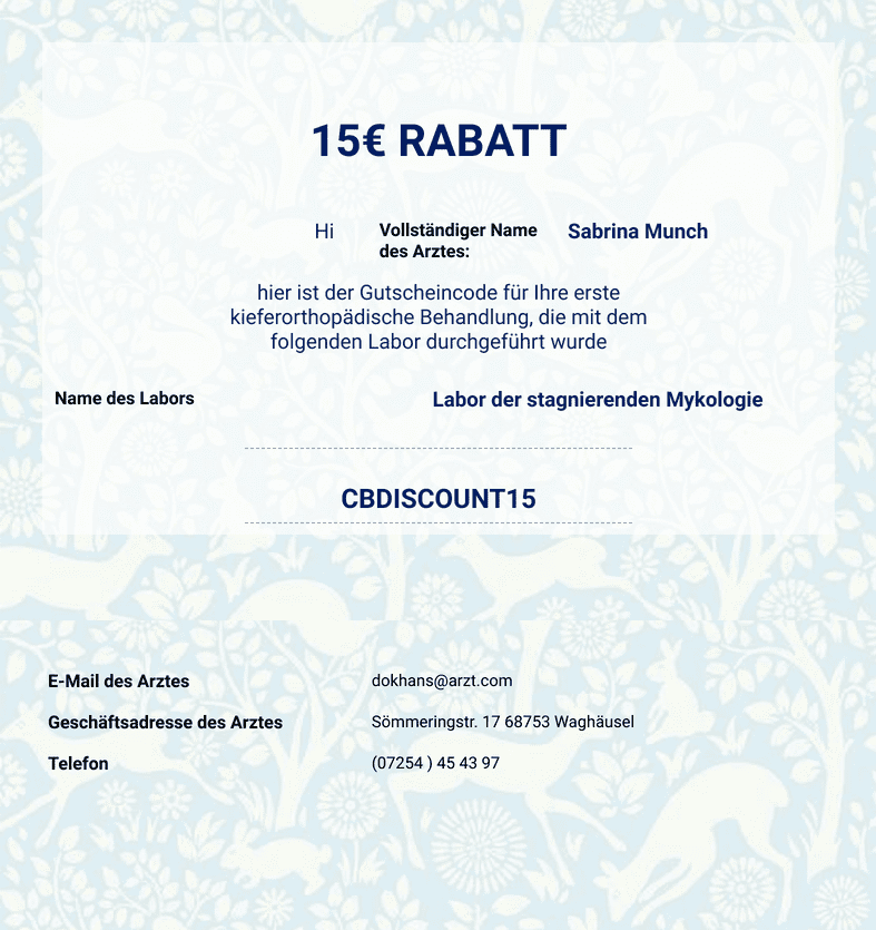 Rabattgutschein Vorlage - PDF-Vorlagen | Jotform