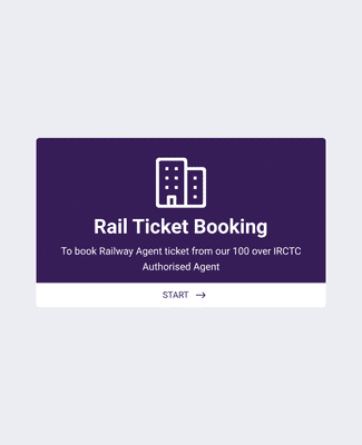 Rail Ticket Booking Form