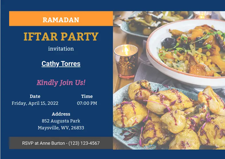 Ramadan Invitation