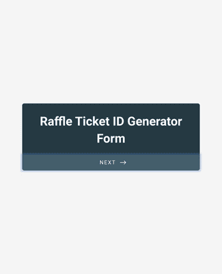 Free Raffle Ticket Number Generator