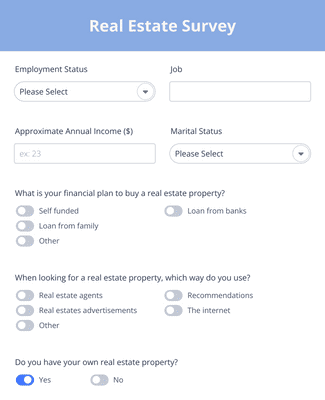 Real Estate Survey Form Template | Jotform