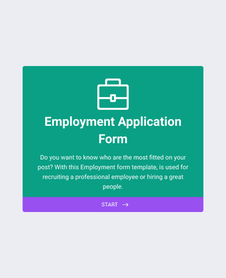 Form Templates: Recruitment Application Form