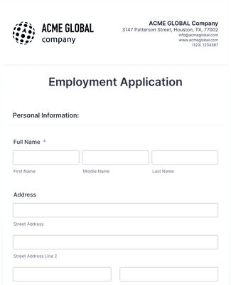 Nanny Intake Form Template Jotform