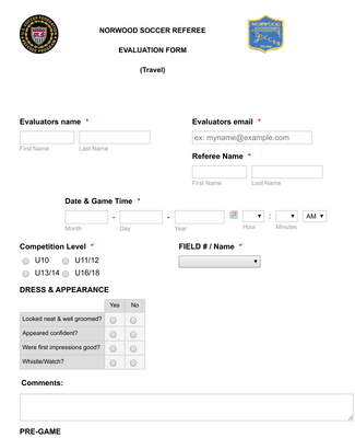 Player Profile Form Template Jotform