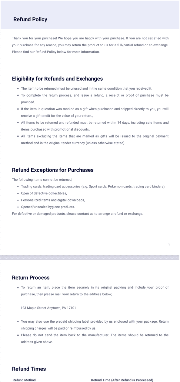 Refund Request Letter - Sign Templates | Jotform