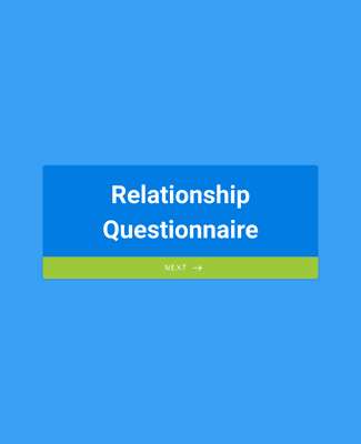 Form Templates: Relationship Questionnaire