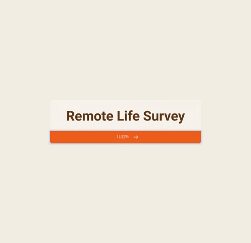 Form Templates: Remote Work Survey