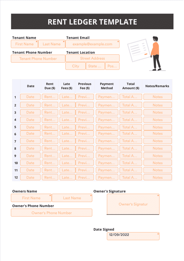 What Is A Tenant Ledger Statement