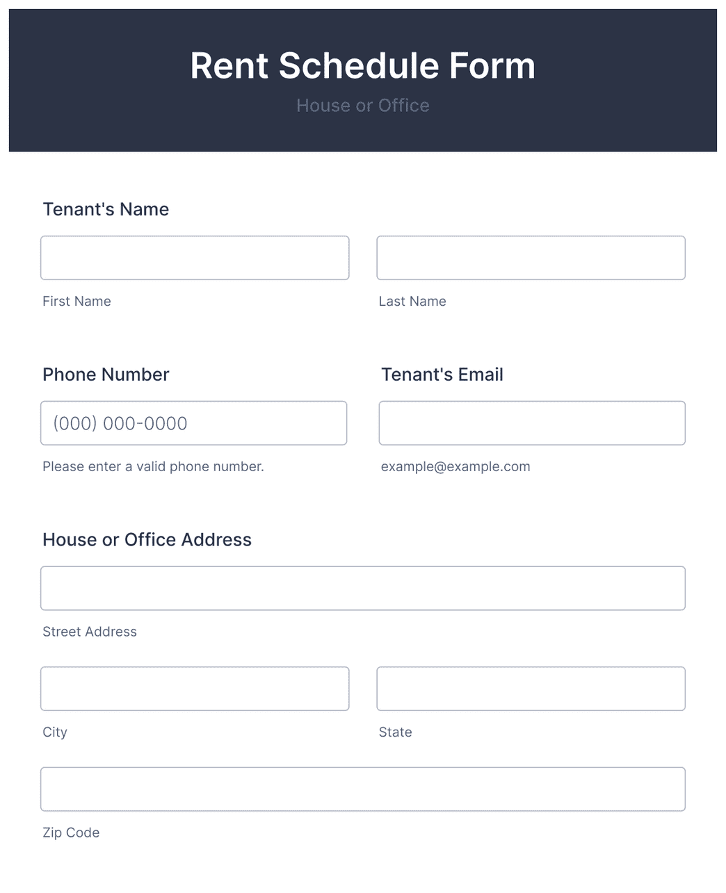 rent-schedule-form-template-jotform