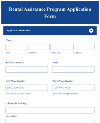 what is a w9 form for rental assistance