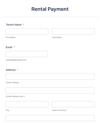Form 5 Rent Filled Form Example Rent Schedule Form Template | Jotform