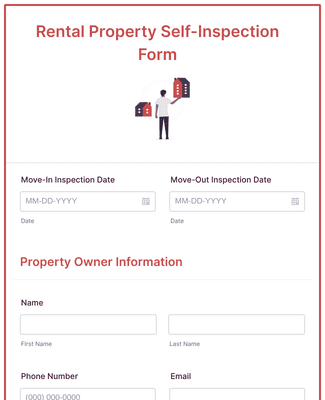 Rental Property Self-Inspection Form