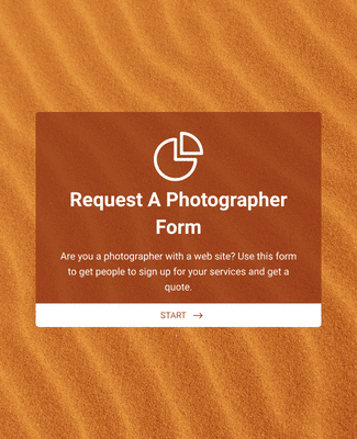 Request a Photoshoot Form