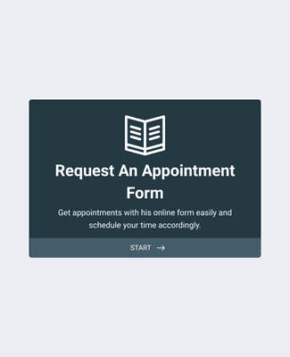 Form Templates: Request an Appointment Form