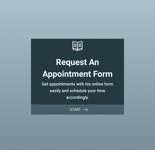 Form Templates: Request An Appointment Form