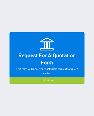 Form Templates: Request for Quote