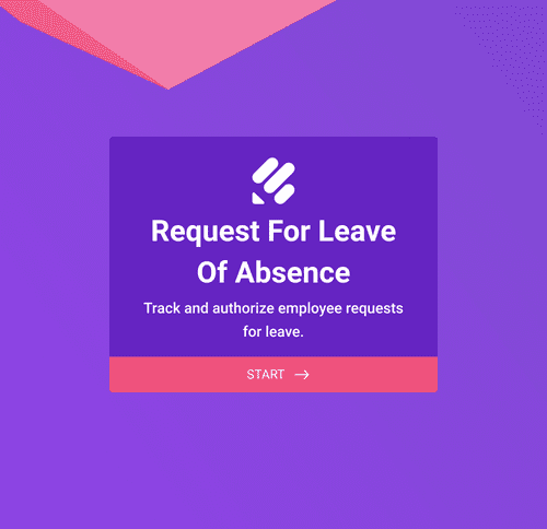 Form Templates: Request for Leave of Absence Form