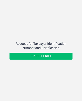 Request for Taxpayer Identification Number and Certification
