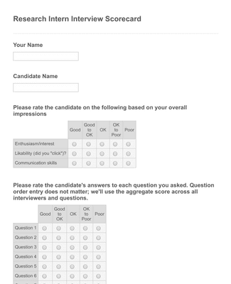 ai research intern interview questions