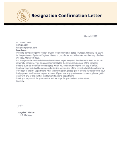 Simple Resignation Letter Pdf Templates Jotform Simple Resignation Letter Pdf Templates Jotform