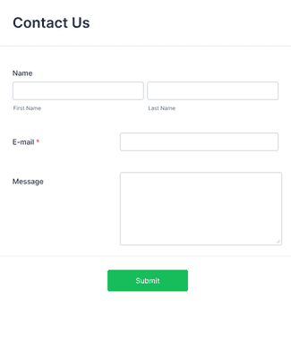 Contact Us Page Form Template | Jotform