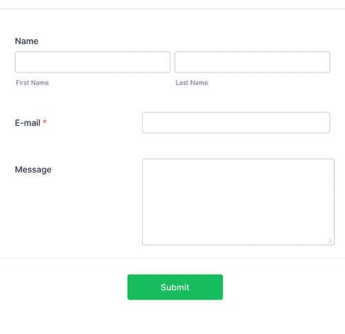 Quick Contact Form Template | Jotform