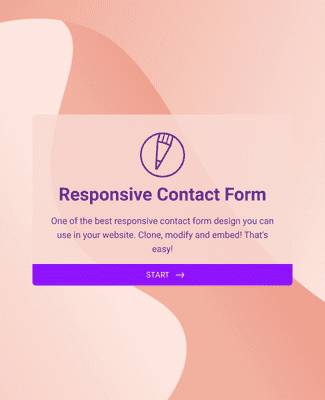 Responsive Contact Form - Default Theme