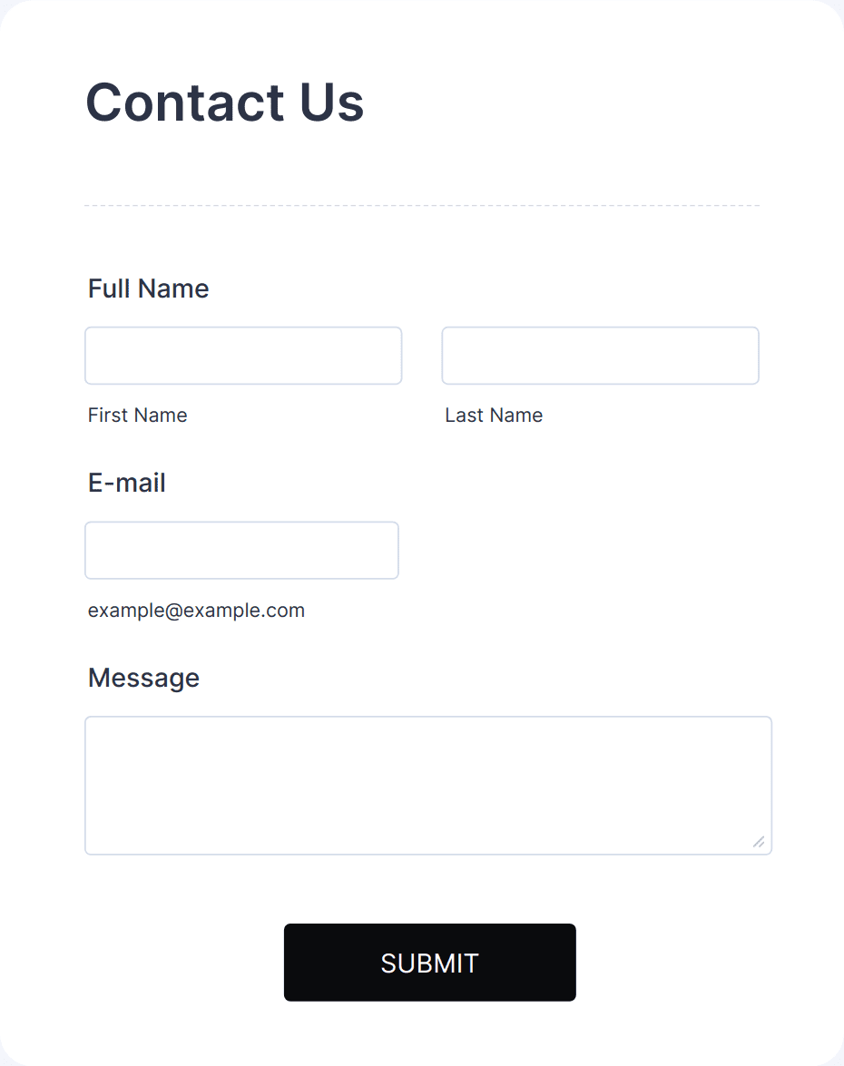 Template /responsive-layout-general-inquiry-contact-form