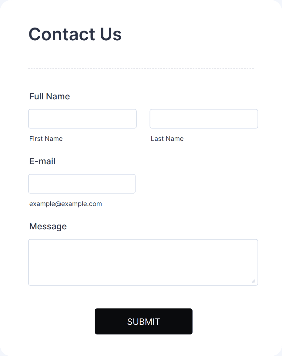 Template responsive-layout-general-inquiry-contact-form