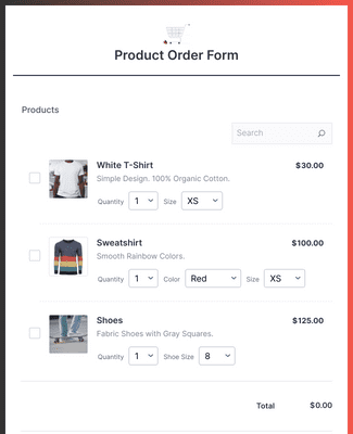 Grill Box Order Form Template | Jotform