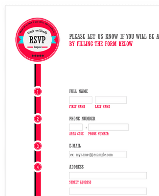 Event RSVP Form Template JotForm