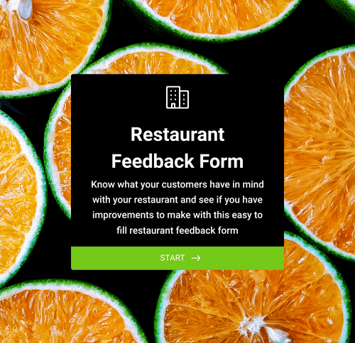 Form Templates: Restaurant Feedback Form