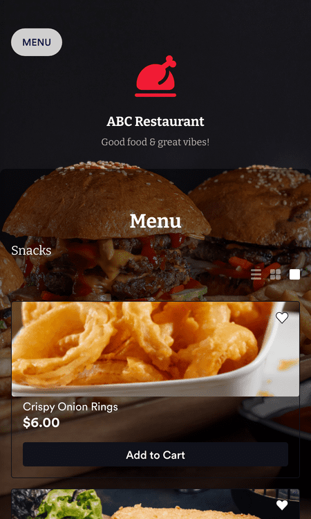 Restaurant Mobile App
