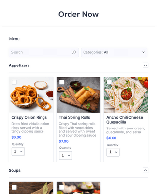 Menu Modification Form Detailed Food Menu Form Template | Jotform