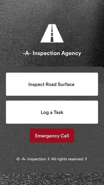 Road Surface Inspection App