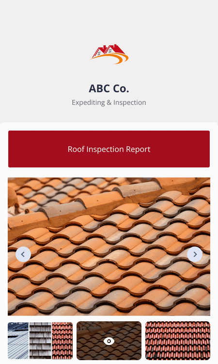 Roof Inspection App