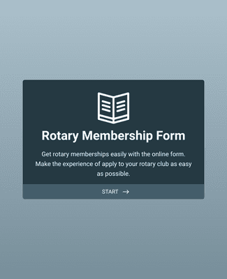 Rotary Membership Form