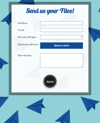 Contract Upload Form Template | Jotform