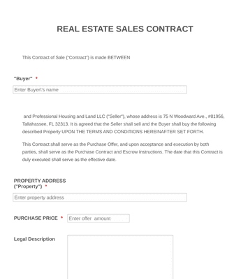 Form Templates: Sales Agreement