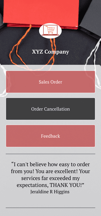 Sales Order App