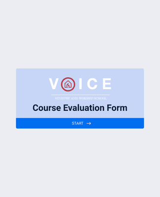 Form Templates: Sample Course Evaluation Form