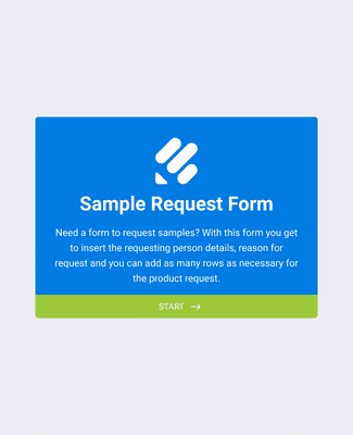 Form Templates: Sample Request Form
